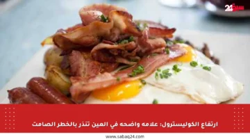 ارتفاع الكوليسترول: علامة واضحة في العين تنذر بالخطر الصامت